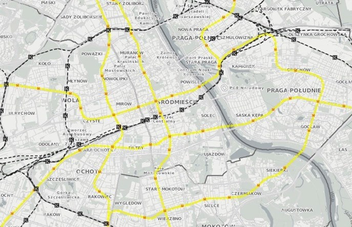 Warszawa: W budżecie na 2024 r. środki na przygotowania do IV linii metra [schematy]