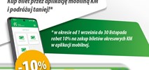 Koleje Mazowieckie: 10% rabatu na bilety okresowe w aplikacji