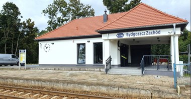 Wyremontowany dworzec Bydgoszcz Zachód otwarty dla podróżnych