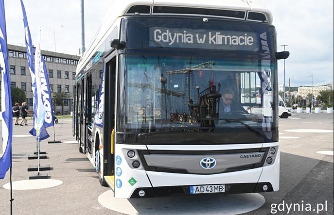 Gdynia testuje autobus wodorowy. Od Caetano