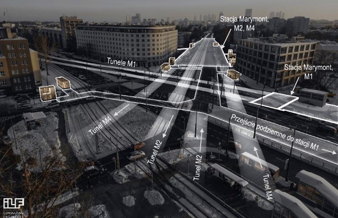 Studium sieci metra. Wygodne perony. A co z przesiadkami? [schematy]