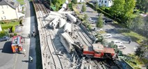 Niemcy: Maszynista zginął w katastrofie kolejowej