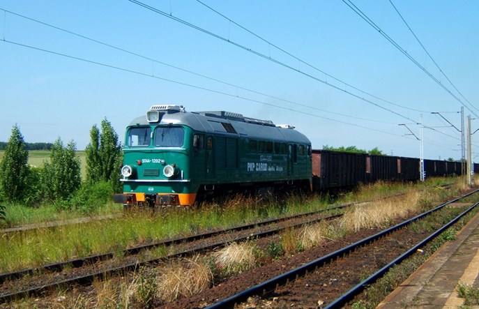 Tąpnięcie przewozów węgla na kolei 