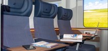 Makieta przedziału PKP Intercity w nowym designie na Stadionie Narodowym