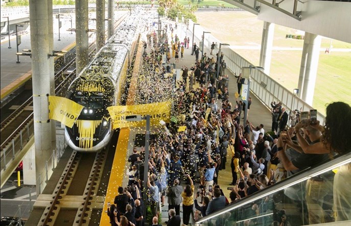 USA. Brightline dojechało do Orlando