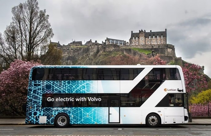 Volvo Buses ze zleceniem na 50 elektrobusów dla Edynburga