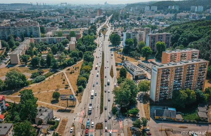 Gdynia. Buspas na ul. Morskiej w Cisowej usprawni ruch