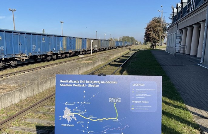 Kolej Plus: Jest umowa na rewitalizację linii Sokołów - Siedlce