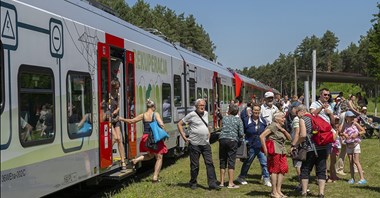 Codzienne pociągi do Spały? Są przesłanki, nie ma decyzji 