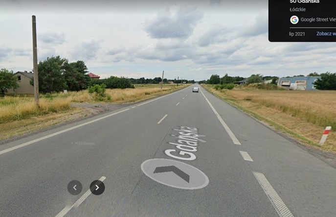 Tramwaj do Ozorkowa: GDDKiA pozostawi pas na torowisko. Czy kiedykolwiek się przyda?