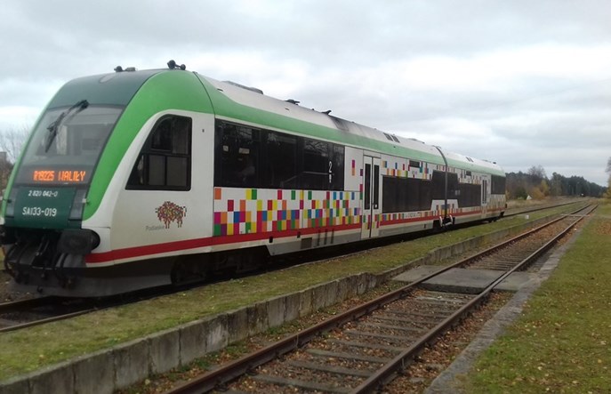 Pociąg do matematyki. Zadania i łamigłówki w podlaskich pociągach Polregio