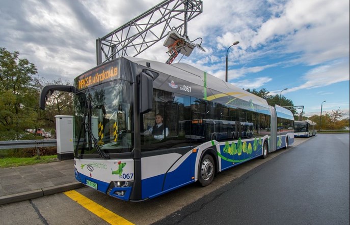 W Krakowie ruszyła budowa kolejnych stacji ładowania elektrobusów
