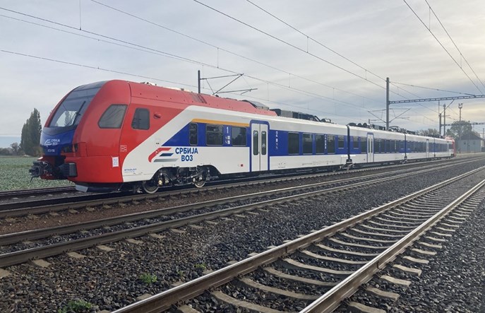 Zbudowany w Polsce Flirt dla Serbii testowany w Czechach [zdjęcia]