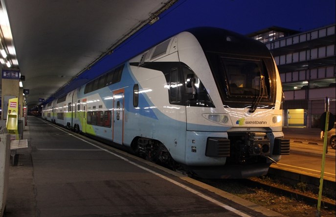 Austriacki Westbahn dojedzie do Bregencji 