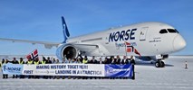 Dreamliner Norse wylądował na Antarktydzie!