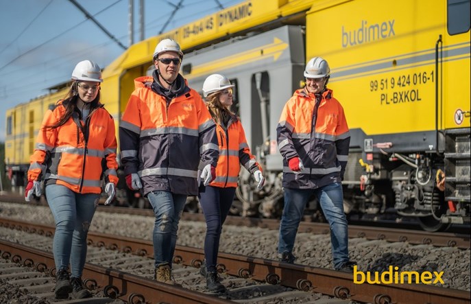 Życzenia z okazji Dnia Kolejarza od Grupy Budimex