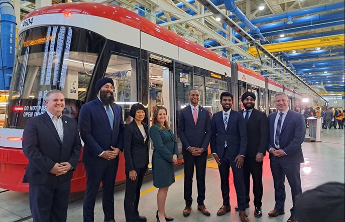 Alstom dostarczył pierwsze nowe tramwaje do Toronto