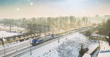 Opóźnień pociągów z powodu śniegu i mrozów jest mniej. PLK: Działamy