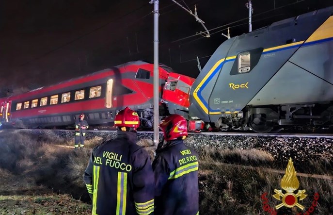 Poważny wypadek kolejowy we Włoszech z udziałem Pendolino