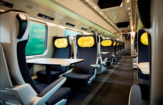 Nie tylko dywaniki. Wymiana tapicerki w Pendolino będzie kosztować