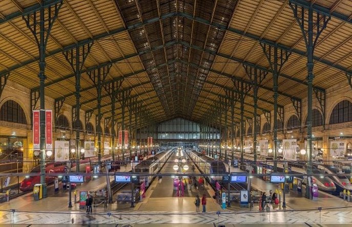 Paryż: Gare du Nord w przebudowie. Na dachu będzie park i... bieżnia
