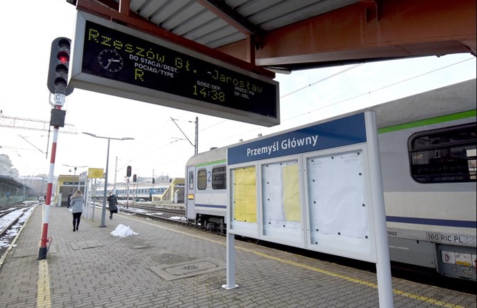 Wykolejenie pociągu przy granicy polsko-ukraińskiej w Medyce