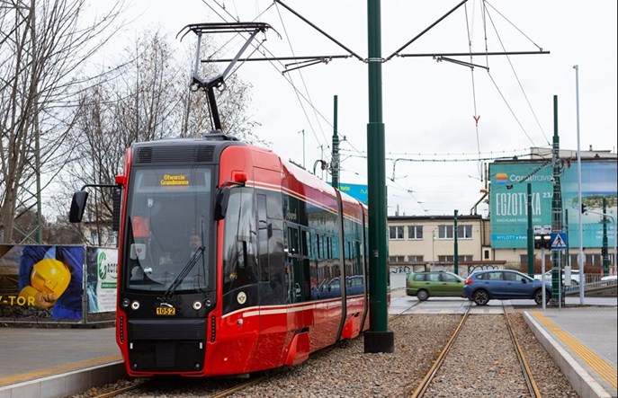 Katowice otwierają nowy odcinek torów na Grundmanna