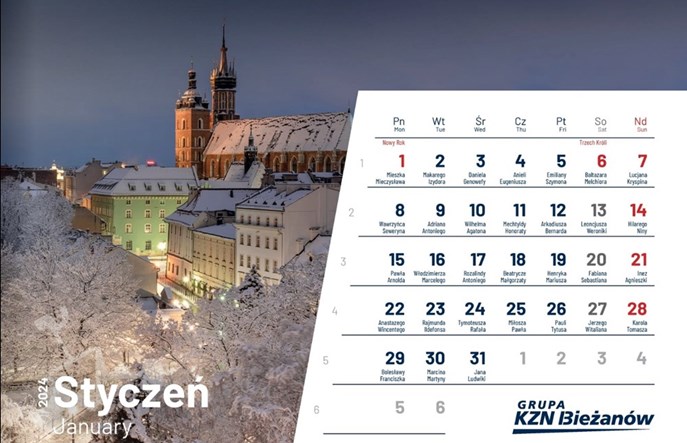 Kultowe kalendarze Grupy KZN Bieżanów znowu pomagają