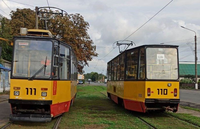Ile tramwajów trafiło do ukraińskich miast w 2023 r.?