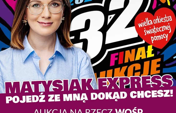 Podróż z kolejową posłanką znów na aukcji WOŚP