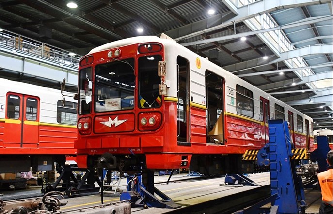 Metro: Historyczny i ostatni pociąg rosyjski wyjeżdża trzy razy w tygodniu