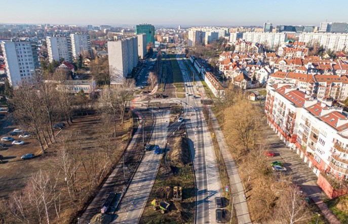 Kraków. Minęło siedem miesięcy na budowie linii tramwajowej do Mistrzejowic