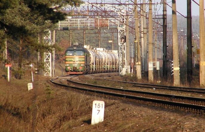 O wiele mniej pociągów towarowych na podlaskich przejściach z Białorusią 