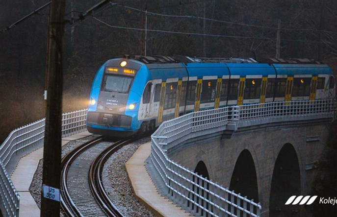 Koleje Śląskie na mapach Google