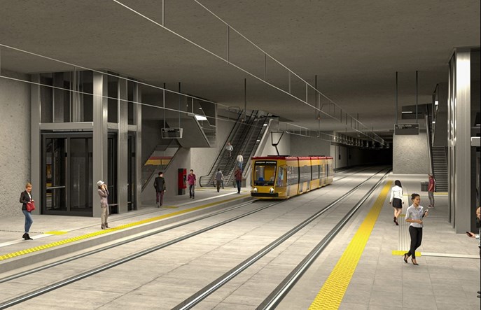 Warszawa Zachodnia: TW chcą wydłużyć tramwaj do peronu 9 już teraz