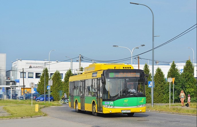 Tychy. Nowa trasa przejazdu na trolejbusowej linii D