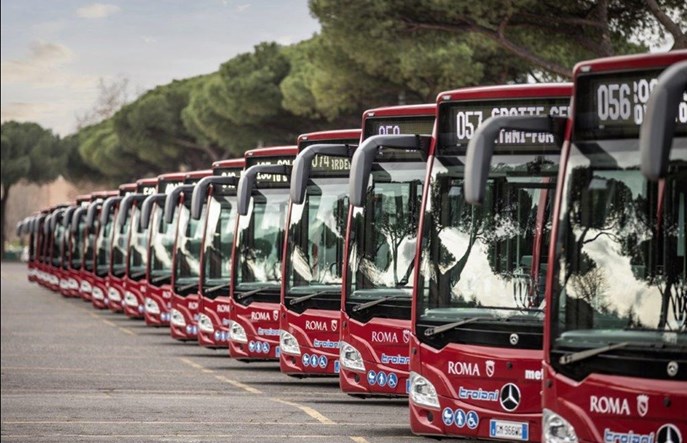 Rzym: 40 nowych autobusów hybrydowych Citaro na liniach podmiejskich 
