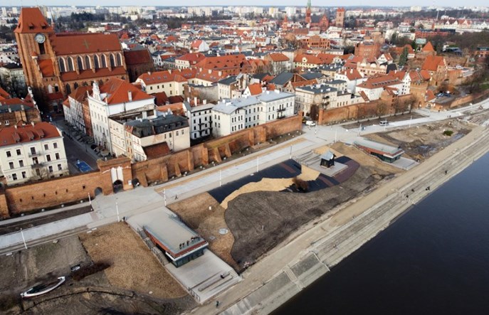 Toruń udostępnia Bulwar Filadelfijski partiami