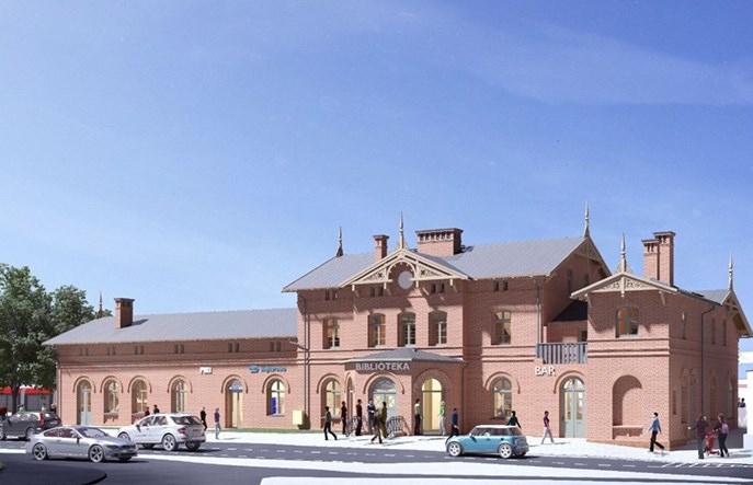 Rusza dworzec tymczasowy w Wejherowie