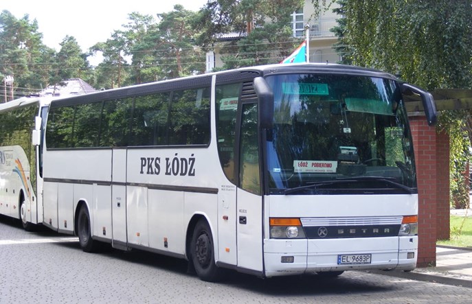 Koniec linii dawnego PKS Łódź do Koła 