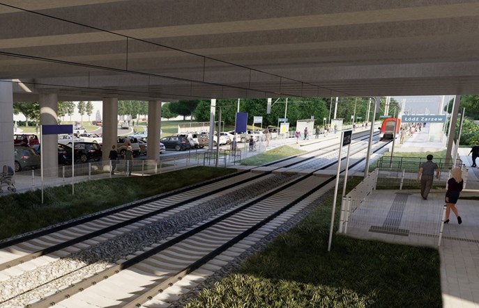 Otwarcie przystanku Łódź Zarzew jesienią. Będzie dojście do peronów?