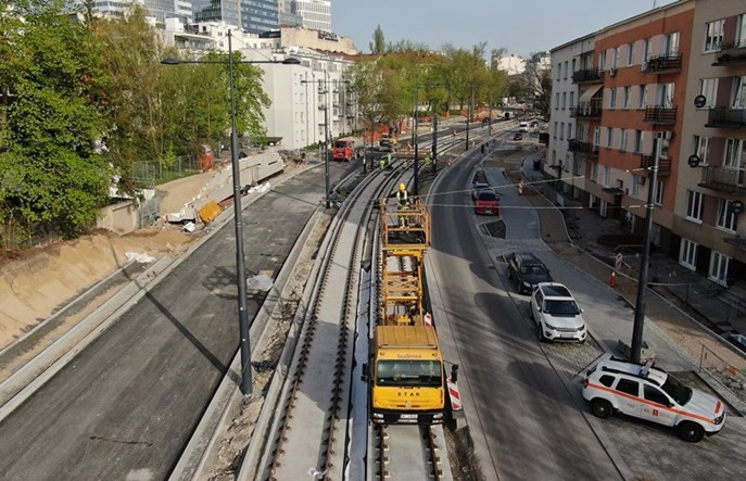 Warszawa: Podłączają tramwaj do Wilanowa. Tramwaje nie pojadą Puławską