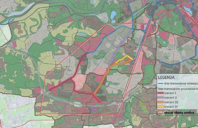 Kraków z jedną ofertą na studium tramwaju do os. Kliny