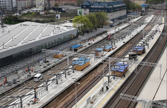 Olsztyn Główny. Zmienia się droga dojścia na perony