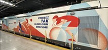 Lokomotywy PKP Intercity oklejone w koła olimpijskie [zdjęcia]