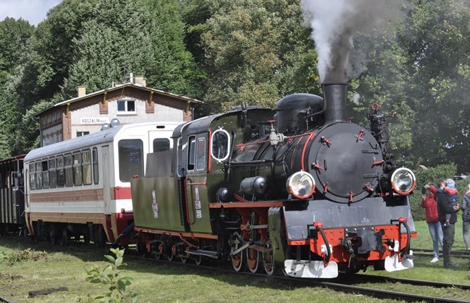 Majówka z Koszalińską Wąskotorówką