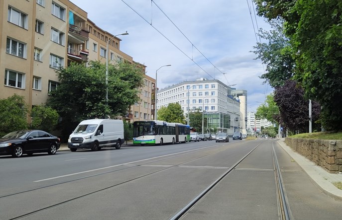 Szczecin. Przekazanie placu budowy ścieżki rowerowej na ul. Matejki
