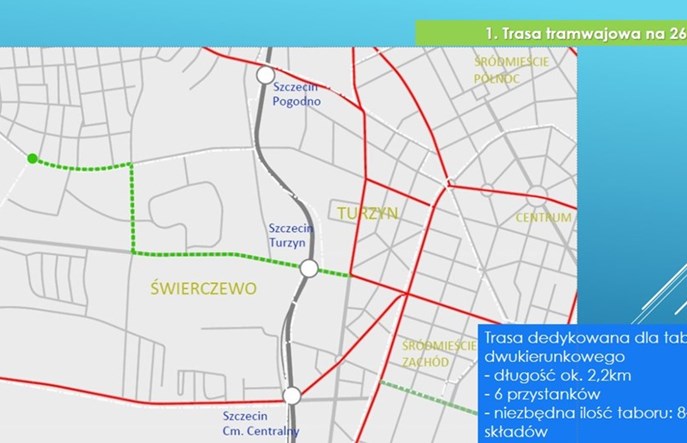 Szczecin ma plan na tramwaj do os. Kaliny