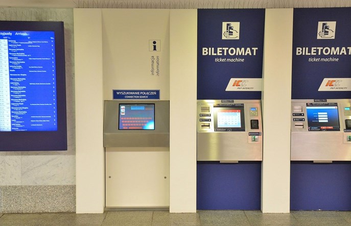 Sieć biletomatów PKP Intercity rośnie powoli