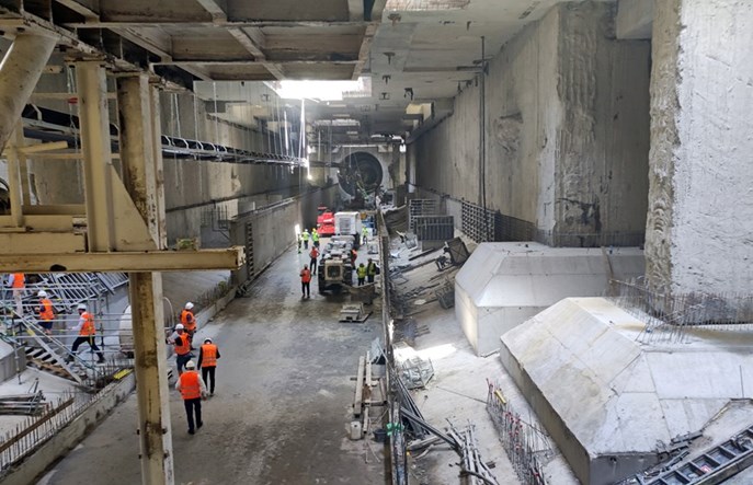 Łódzki tunel średnicowy. Która część jest najmniej zaawansowana? 